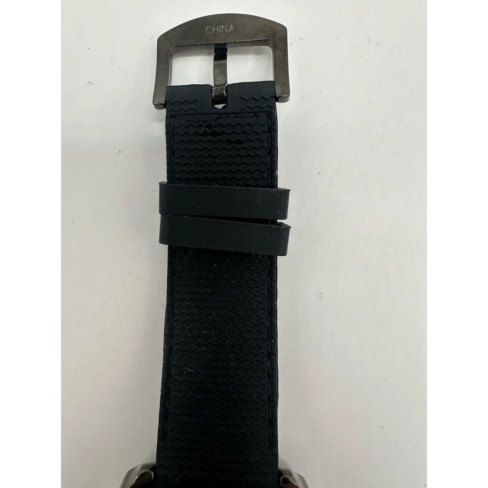 Bernoulli Watch 9798 Mens Dual Time New Batteries 54MM 9.5